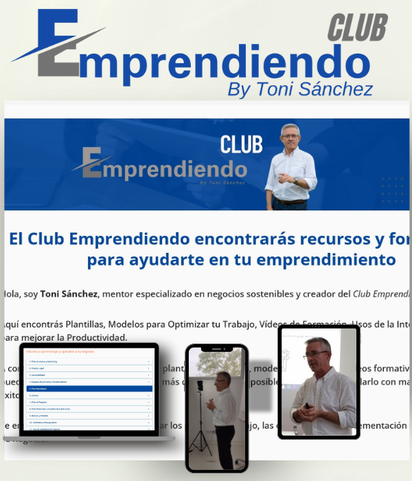 plantillas club emprendiendo